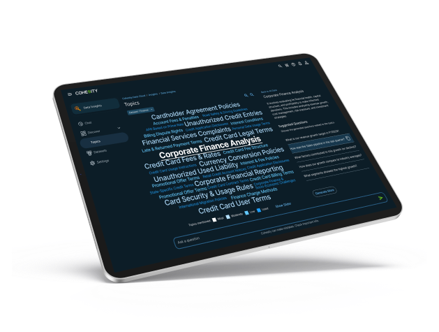 Cohesity Gaia AI assistant - data explorer image
