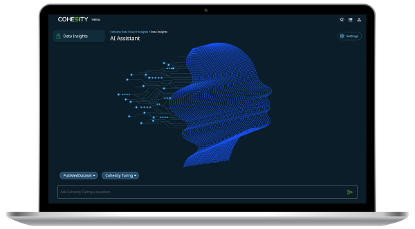 Cohesity Gaia AI assistant hero image