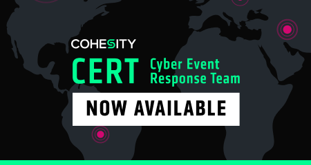 Cohesity CERT is now available for NetBackup